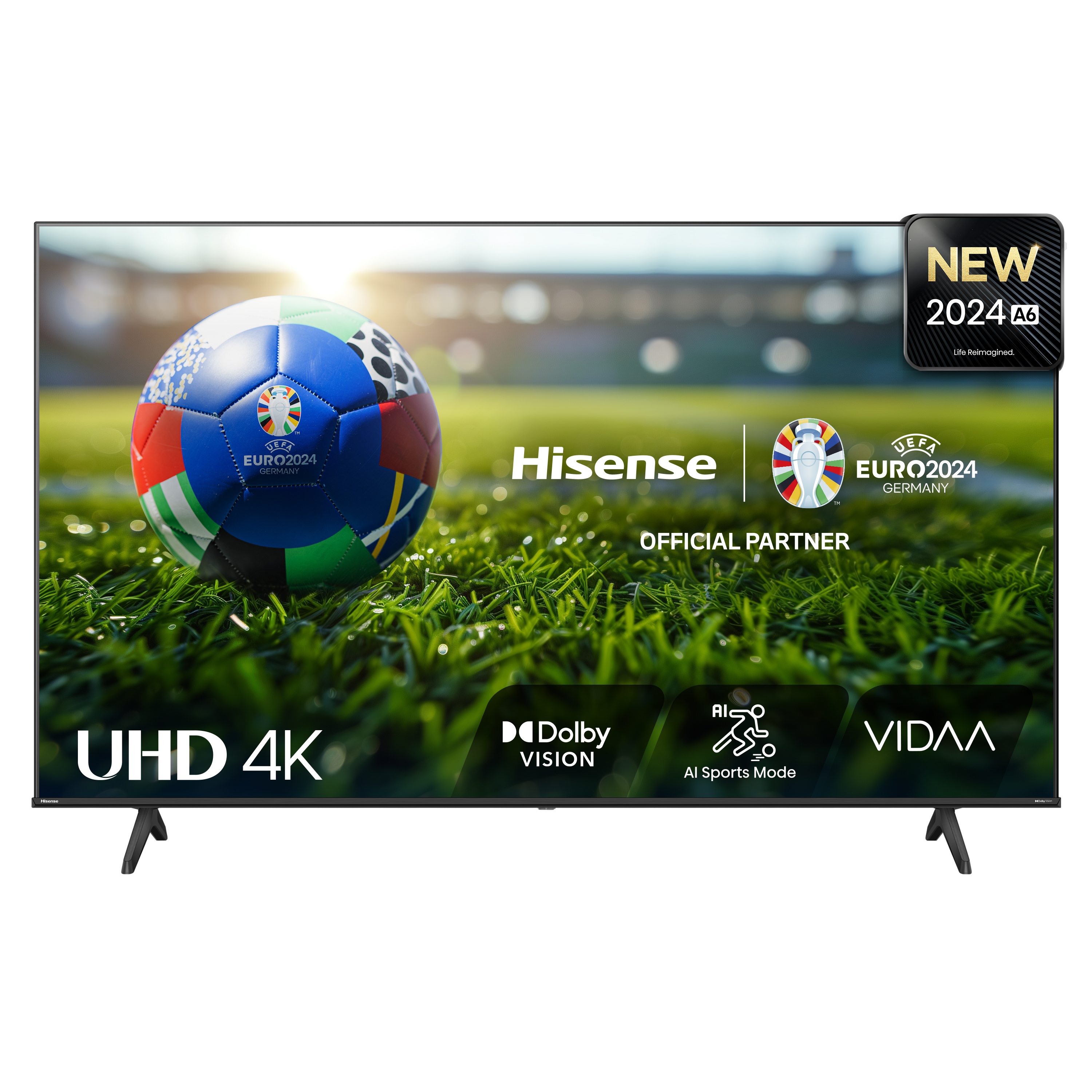  Hisense 65A6N LED TV 4K UHD HDR Smart TV 2024 NEW